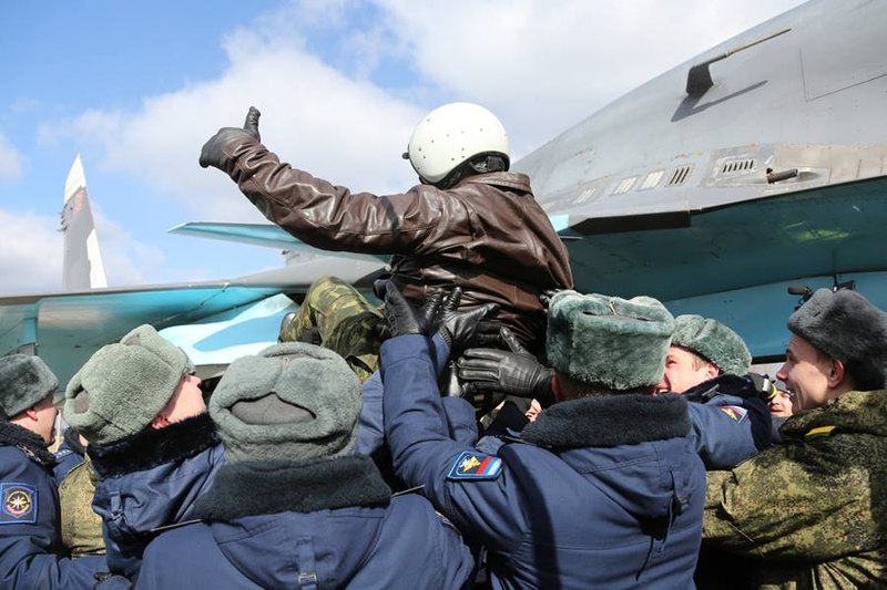 All photos via Russian Ministry of Defence